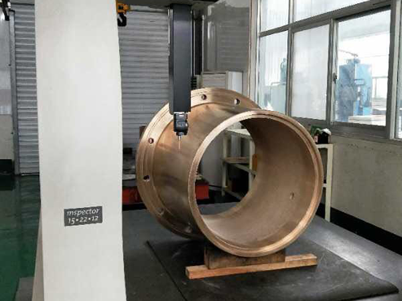 Copper casting manufacturing and inspection