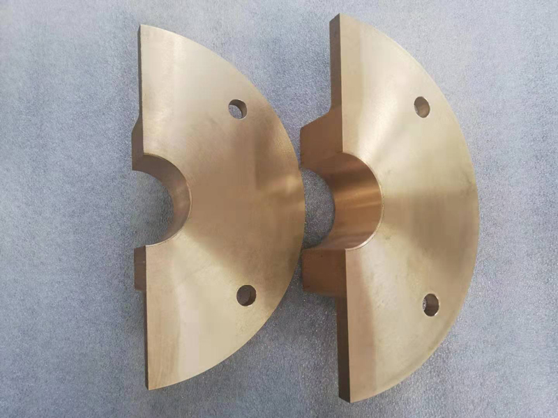 Flange copper bearing