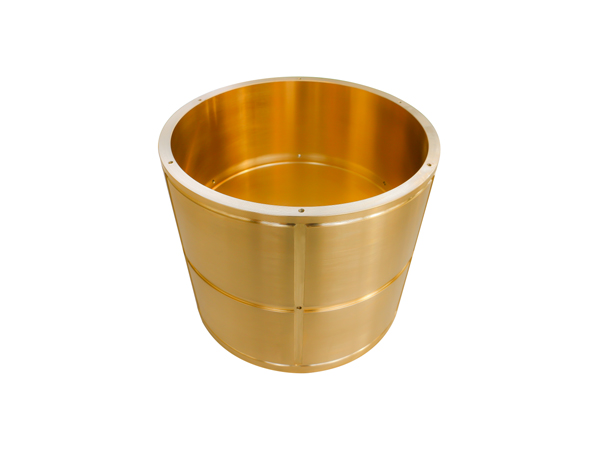 Oil groove bronze bushing